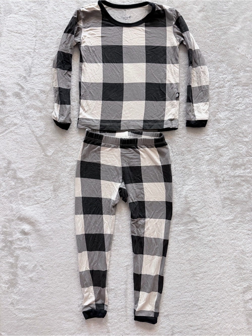 Kyte Baby Bamboo Pajama Set | Buffalo Plaid | 18-24M